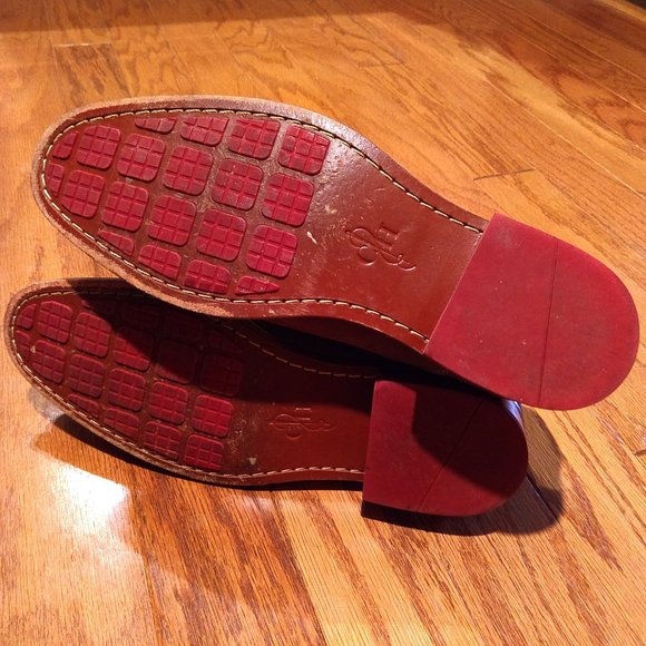 Cole Haan Colton Oxford Tan Nubuck Upper, Leather + Rubber Soles 10M Worn Twice